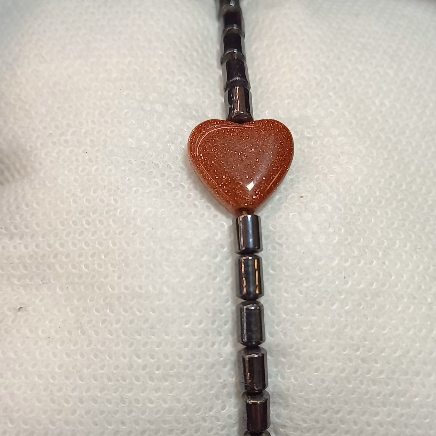 دستبند دلربا قلبی وحدید