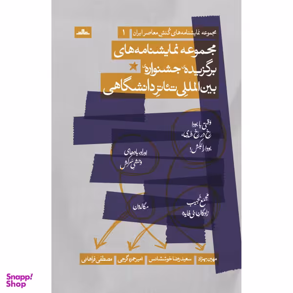 کتاب مجموعه نمایشنامه های برگزیده جشنواره بین المللی تیاتر دانشگاهی اثر جمعی از نویسندگان انتشارات مات