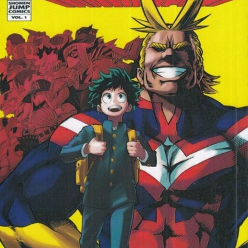کتاب مجموعه مانگا MY HERO ACADEMIA 1