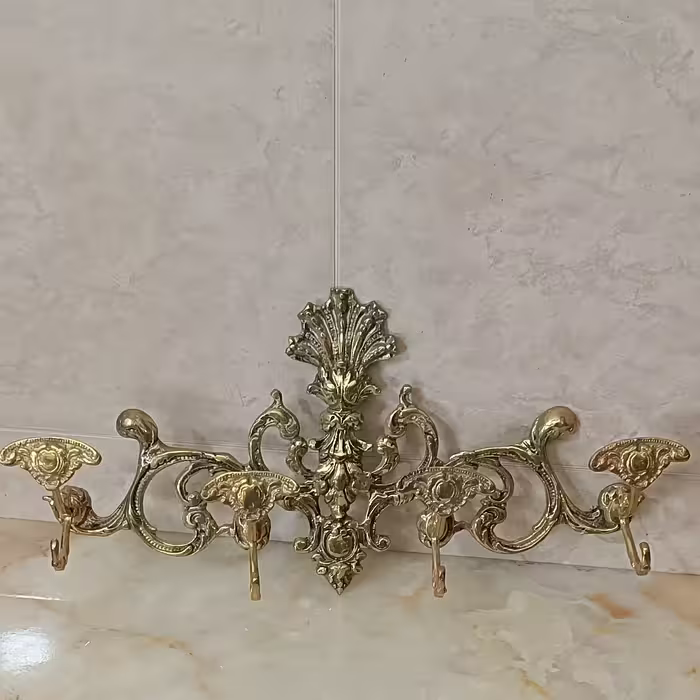 جالباسی برنجی چهار قلاب (جالباسی برنزی)کد 227
