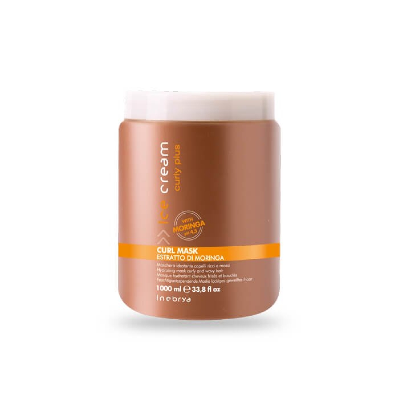 ماسک مو آیس کریم مدل curly plus حجم 1000 میلی لیتر