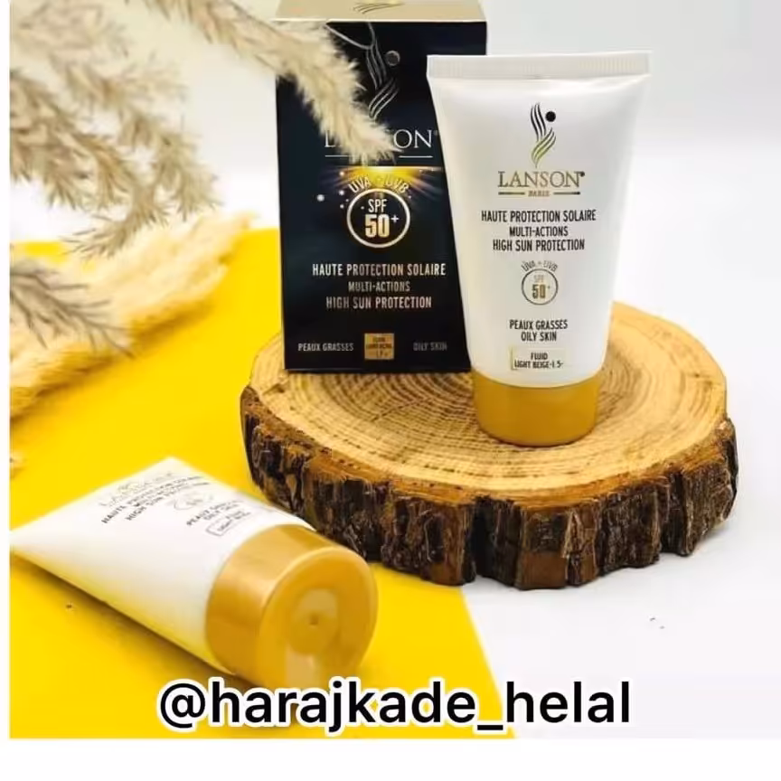 کرم ضد آفتاب  رنگی لانسوناورجینال  کرم پودری با پوشانندگی بالا  با بافتی سبک مناسب همه نوع پوست