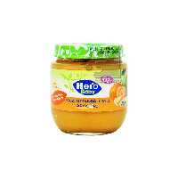 پوره میوه گلابی ، نارنگی و موز ( شش ماه به بالا ) 125 گرم هیرو - hero