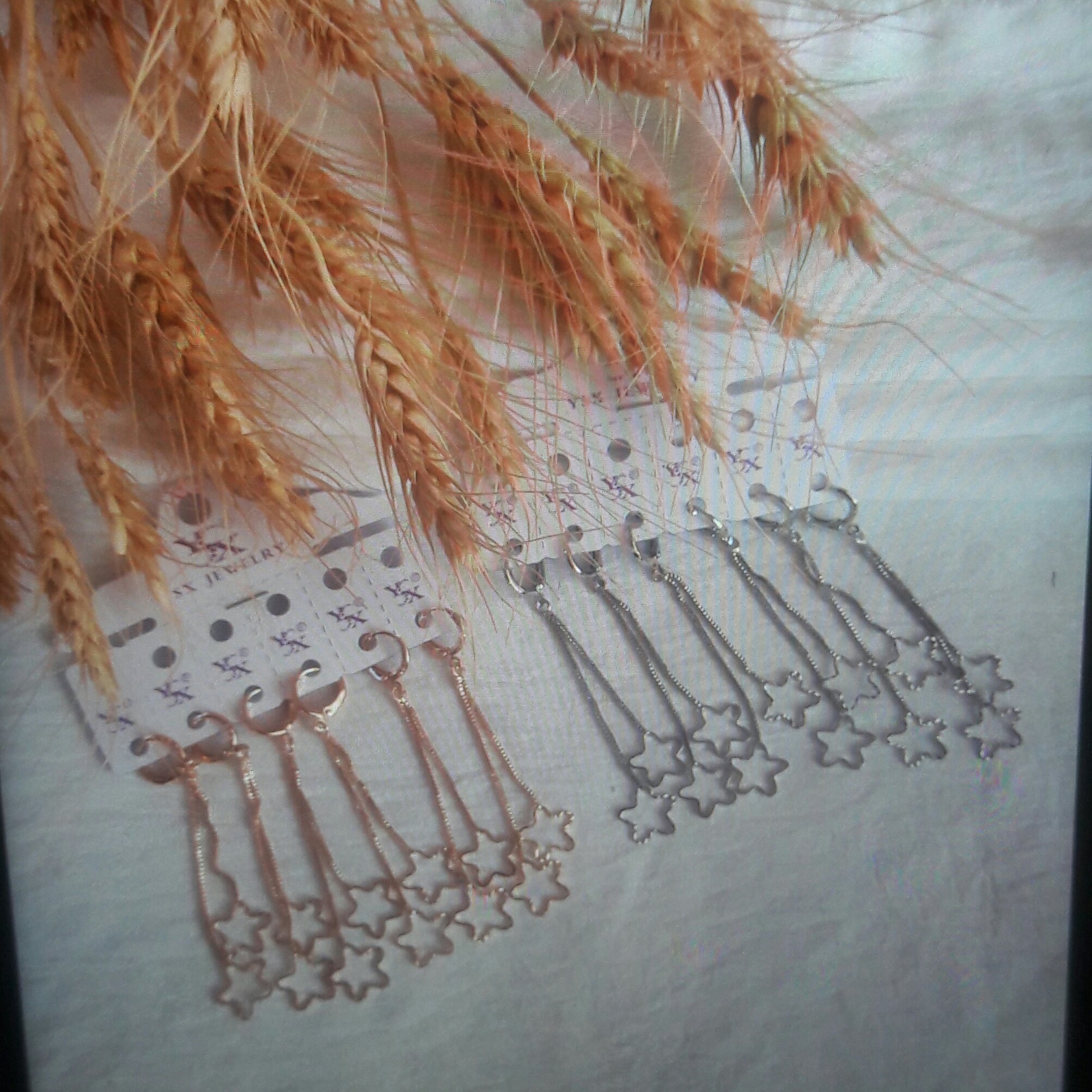 گوشواره طرح ستاره