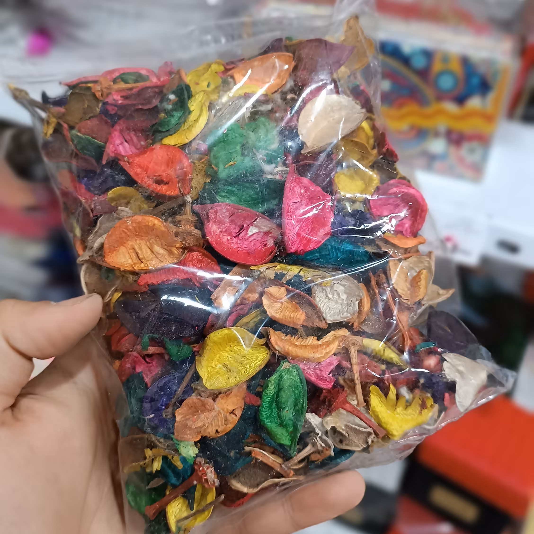 بسته گل خشک 