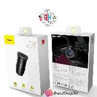 شارژر فندکی فست دو پورت بیسوس مدل CCALL-DS01