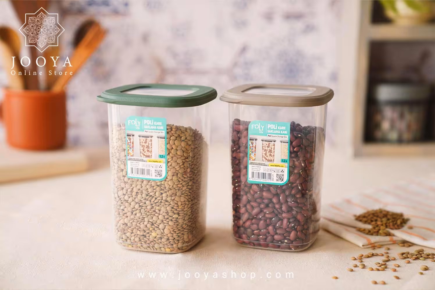 ظرف نگهدارنده فولی لایف مدل POLI کد BNM-0711