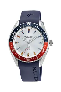 ساعت فلزی مردانه مچی NAPFWF014 اورجینال Nautica