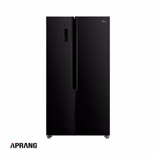 یخچال فریزر ساید بای ساید جی‌ پلاس مدل M7418BG - مشکی