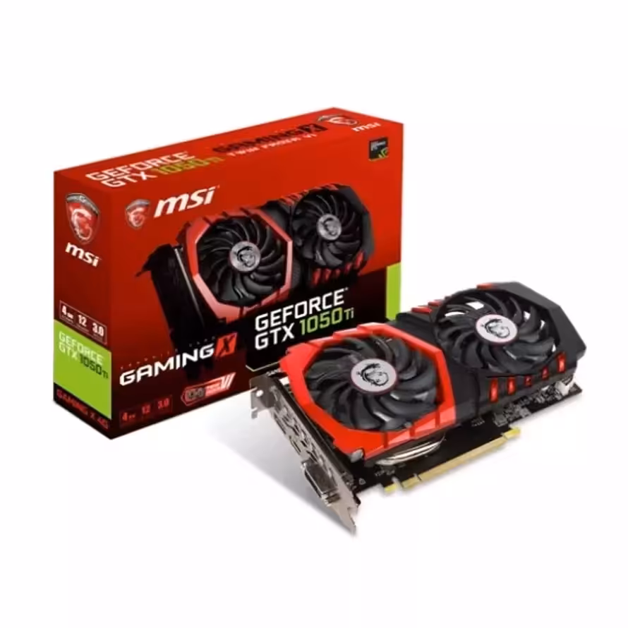 کارت گرافیک ام اس آی GTX 1050 Ti GAMING X 4G
