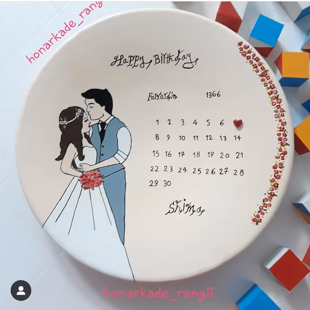 دیوارکوب عاشقانه و دونفره برای تولد و سالگرد ازدواج شما عزیزان