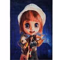 فرش ماشینی تمام رنگ محتشم طرح کتی کد100256 (ارسال با باربری و به صورت پسکرایه )