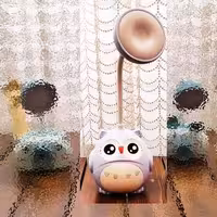 چراغ مطالعه فانتزی قابل شارژ جغد