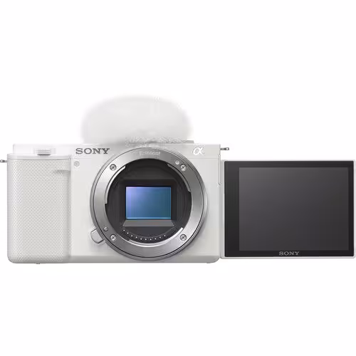 بدنه دوربین بدون آینه سونی Sony ZV-E10 Mirrorless Camera (White)