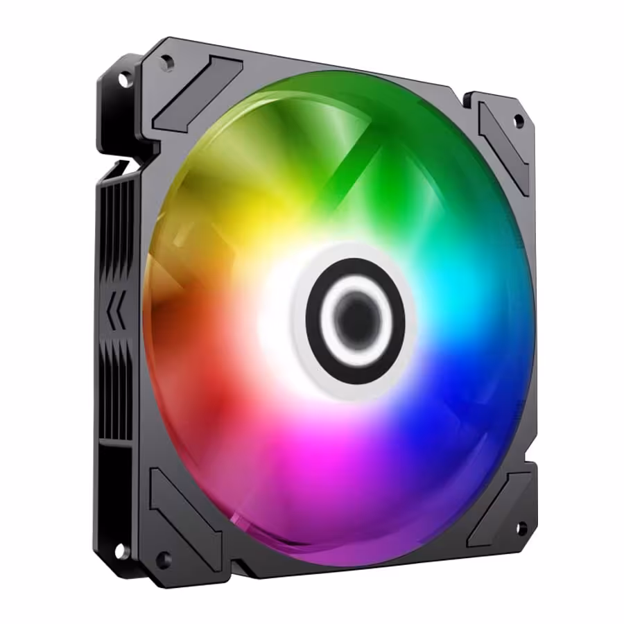 قیمت و خرید فن خنک کننده کیس کامپیوتر گیم مکس مدل FN-14Rainbow-C9 | یاس ارتباط