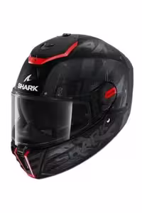 کلاه کاسکت موتورسیکلت مشکی 0322 کوسه اسپارتان RS STINGY بسته قرمز سیاه Shark