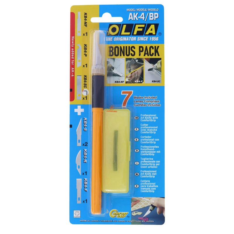 کاتر قلمی AK-4/BP (6 مدل نوک) الفا OLFA