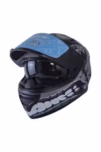 کلاه کاسکت موتورسیکلت چند رنگ FAZER 211 DV FULL FACE فوق العاده خاکستری MTS