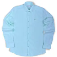 پیراهن مردانه پنبه سبز LACOSTE