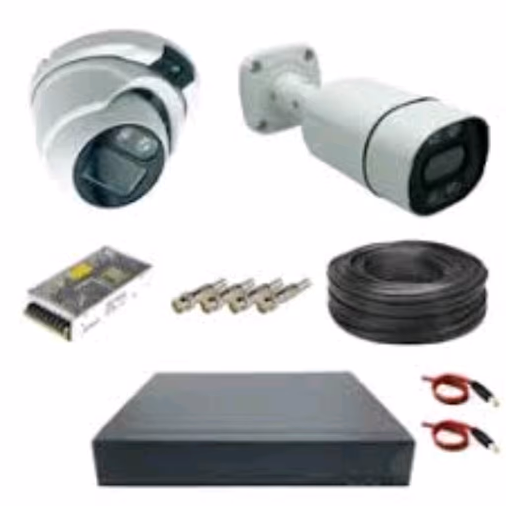 دوربین مداربسته دید درشب رنگی پک 2عددی(ارسال به صورت پس کرایه)