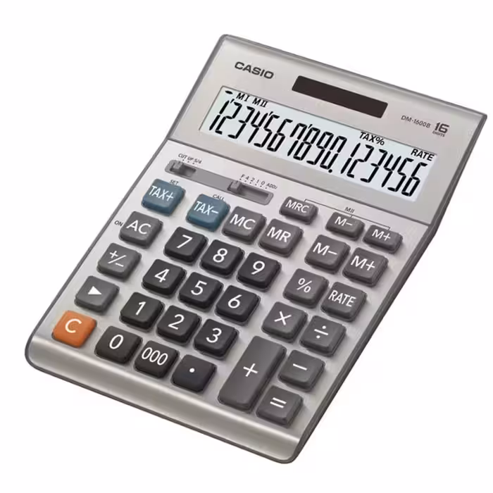 ماشین حساب کاسیو مدل DM-1600B