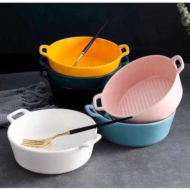 ظر ف  سا لاد  گر یل   سر ا میکی  و ار دا تی  ساخت کشو ر چین   بسیار   کار آمد  قابل  ا ستفا د ه  در فر و  ما یکر و فر   