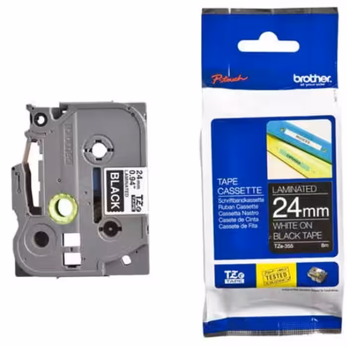 برچسب لیبل پرینتر برادر مدل TZe-355