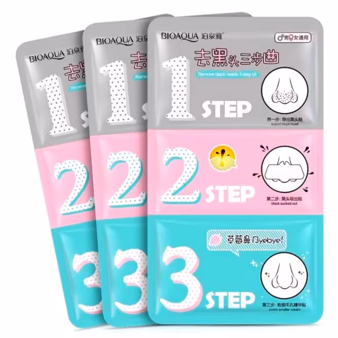 ماسک پاکسازی بینی 3 مرحله ای بیوآکوا