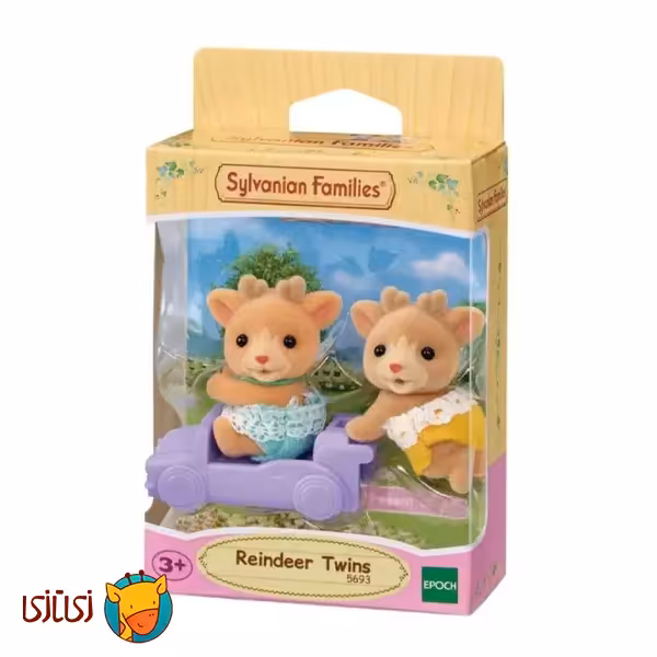 اسباب بازی سیلوانیان فامیلیز مدل Reindeer Twins کد 5693