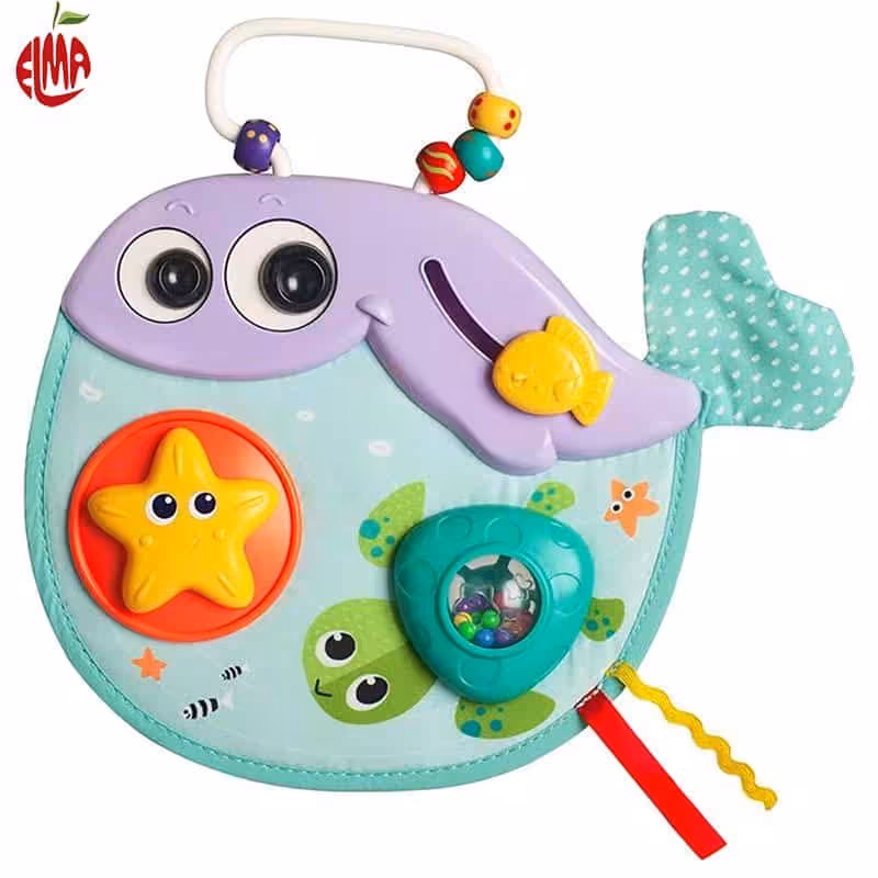 جغجغه طرح نهنگ E268 هولی تویز Huile Toys