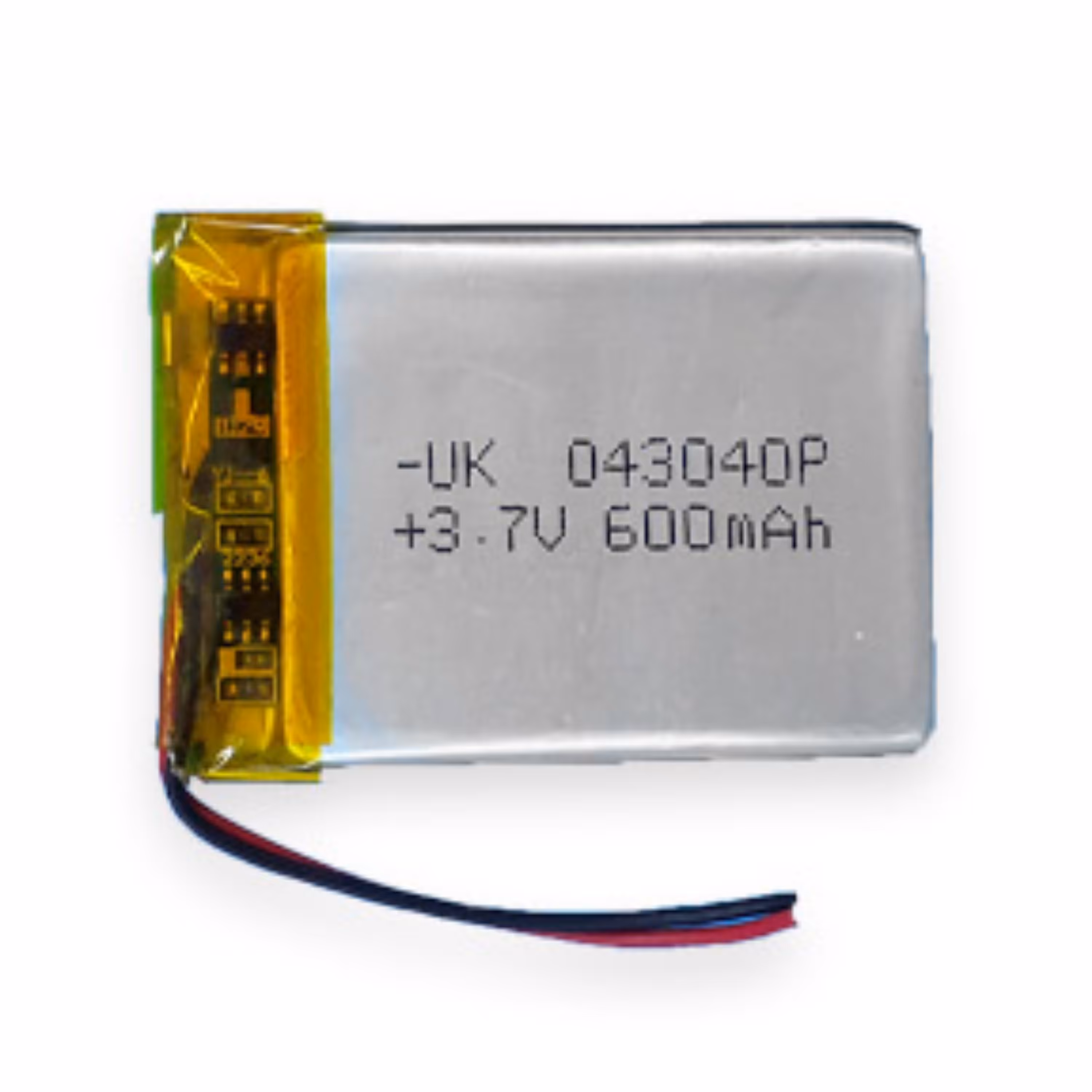 باتری شارژی آدامسی 3.7V 600mAh