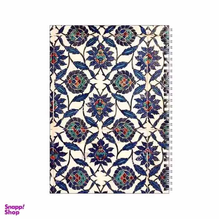 دفتر مشق 80 برگ بامبیلیپ طرح پترن کاشی N کد 8464842