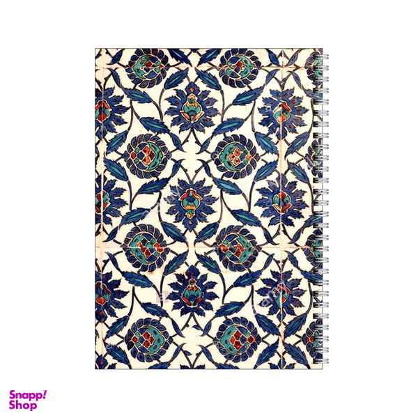 دفتر مشق 80 برگ بامبیلیپ طرح پترن کاشی N کد 8464842