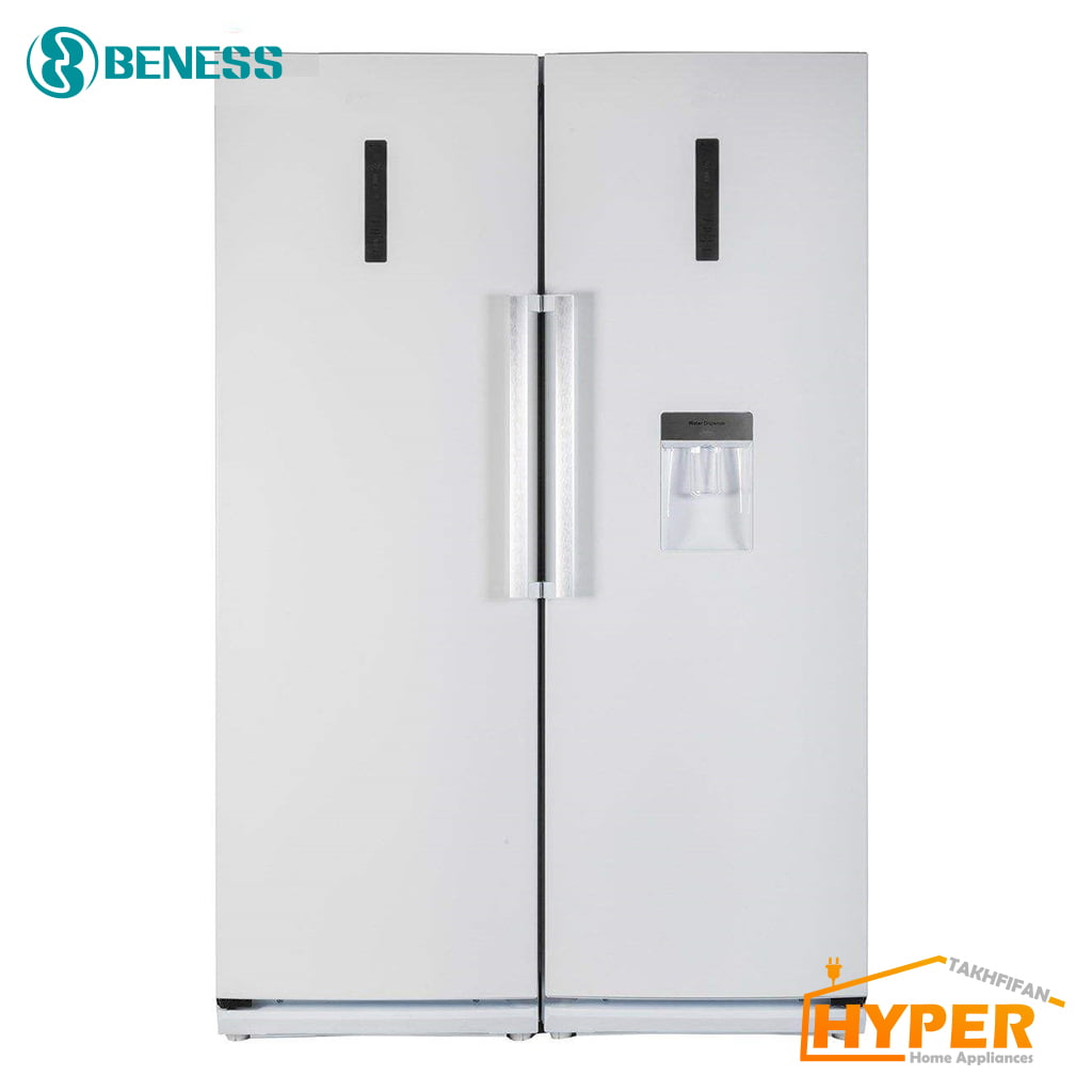 یخچال فریزر دوقلو بنس D4W سفید