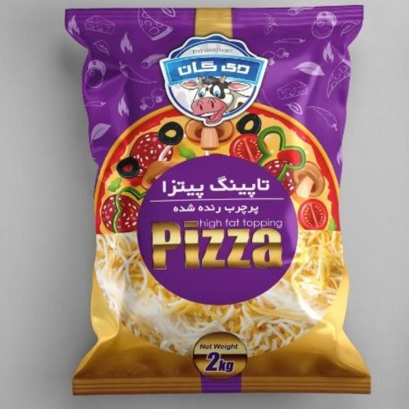 پنیرپیتزا دی گان درجه ایتالیایی 
کشسانی و طعم و عطر عالی،در بسته بندی 2کیلوئی ورنگ بنفشتعداددرکارتن 5بسته2کیلوئ