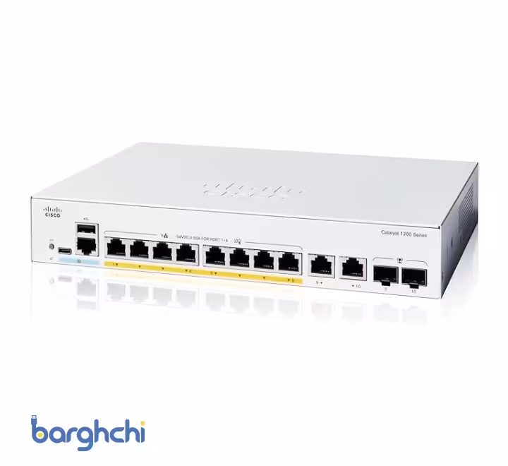 سوئیچ سیسکو مدل C1200-8P-E-2G