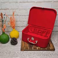 باکس مدل چمدان مخملی 