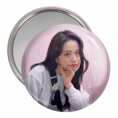 آینه جیبی خندالو مدل جیسو بلک پینک Black Pink کد 14193