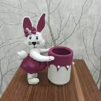 جامدادی رومیزی طرح خرگوش