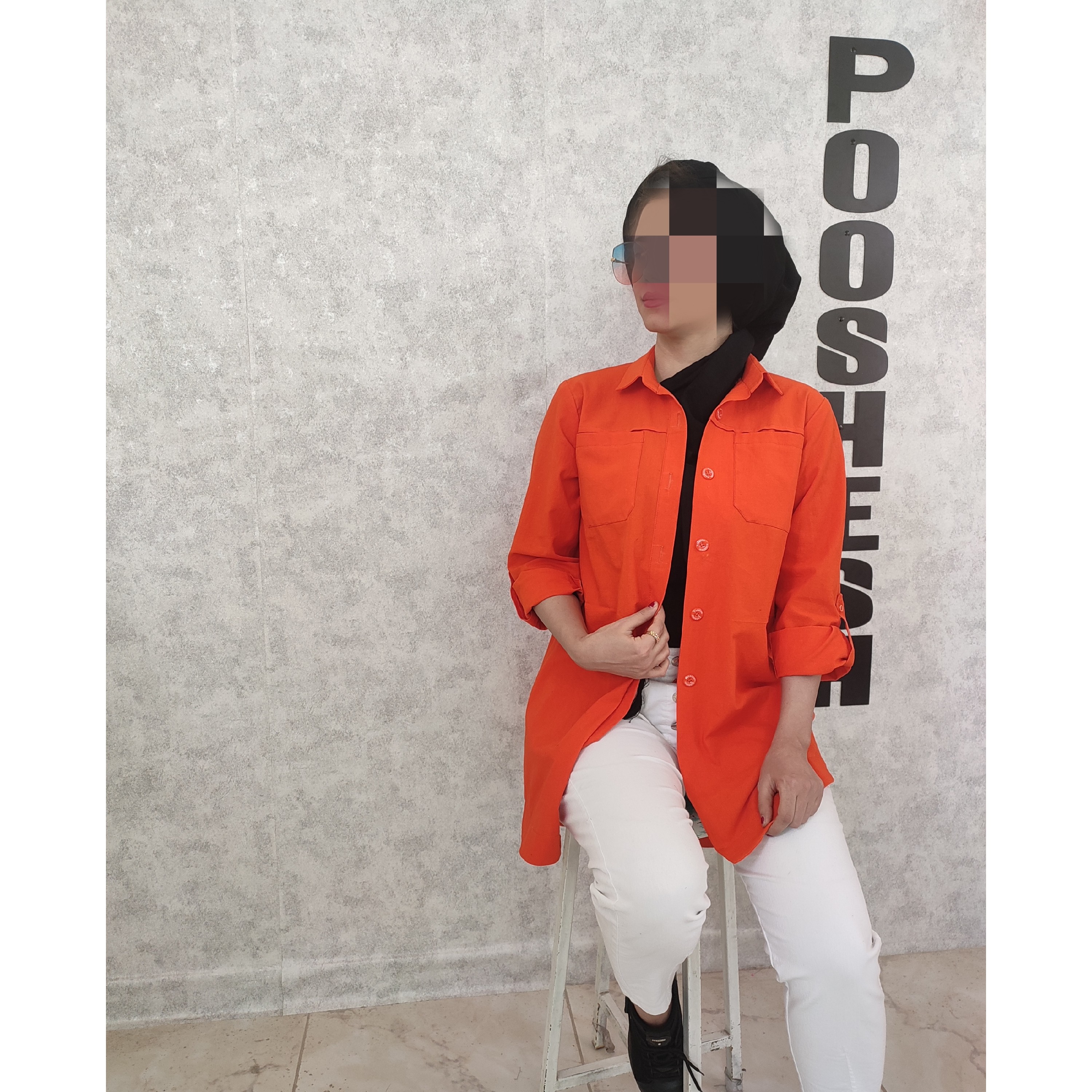 شومیز اسپرت زنانه ودخترانه مناسب فصل گرم تابستان با قد80جنس لنین در سه رنگ متفاوت