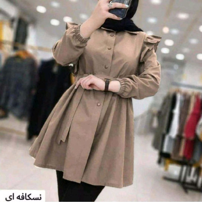 مانتو اسپرت زنانه داکرون مدل عروسکی کوتاه