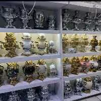 سماور وقوری پولوتون طرح سنگ 6لیتری 