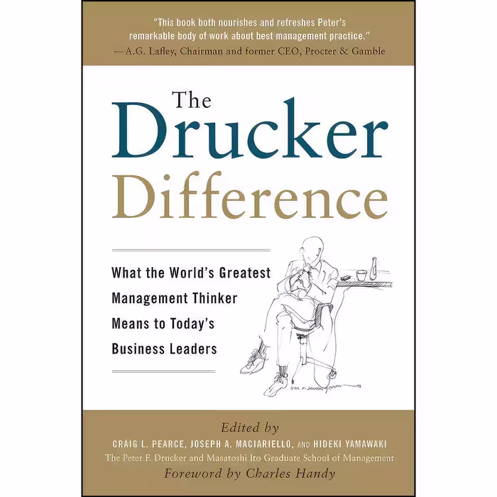 کتاب زبان اصلی The Drucker Difference انتشارات McGraw Hill