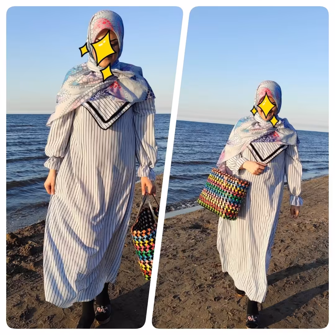 پیراهن یقه ملوانی