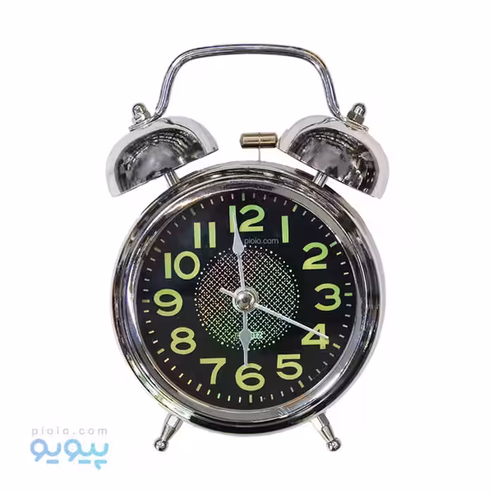 ساعت رومیزی استیل زنگ دار