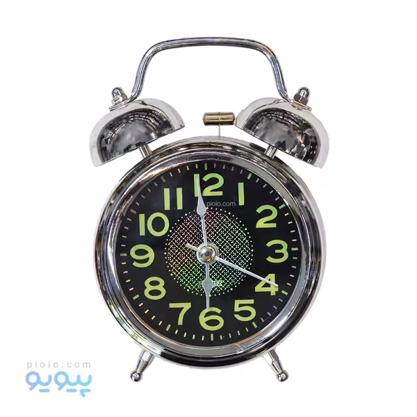 ساعت رومیزی استیل زنگ دار