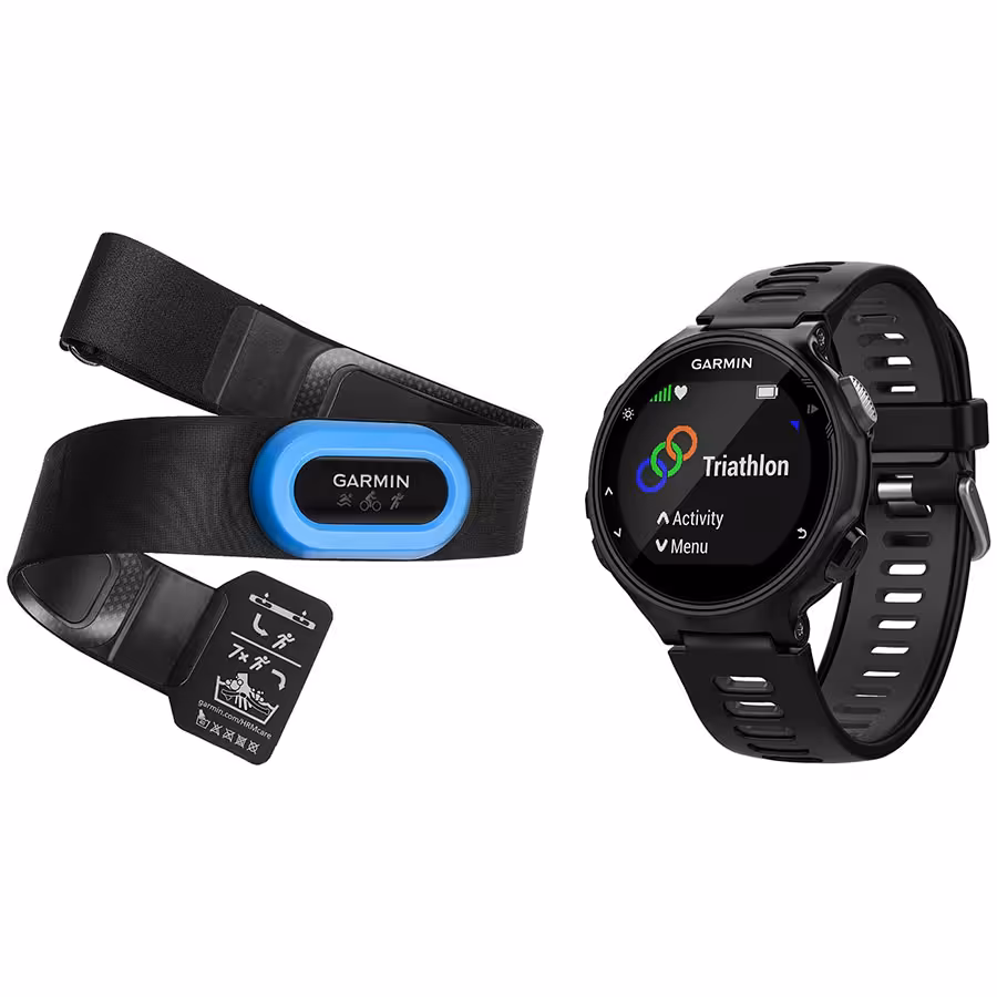 ساعت و جی پی اس ورزشی گارمین مدل فور رانر 735 ایکس تی تری باندل