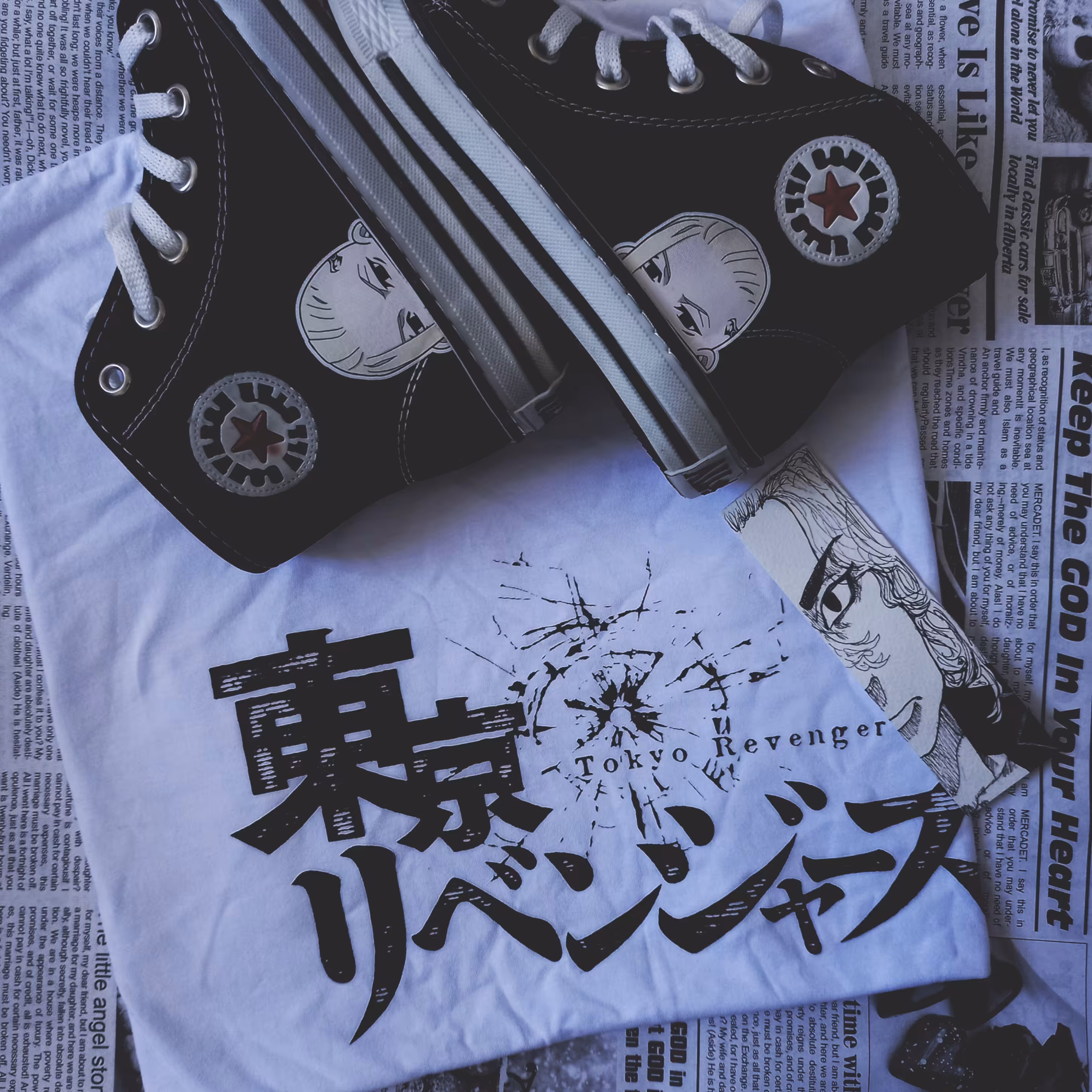 ست کفش و تیشرت توکیوریونجرز