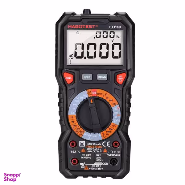 مولتی متر دیجیتال هابوتست مدل HT118D