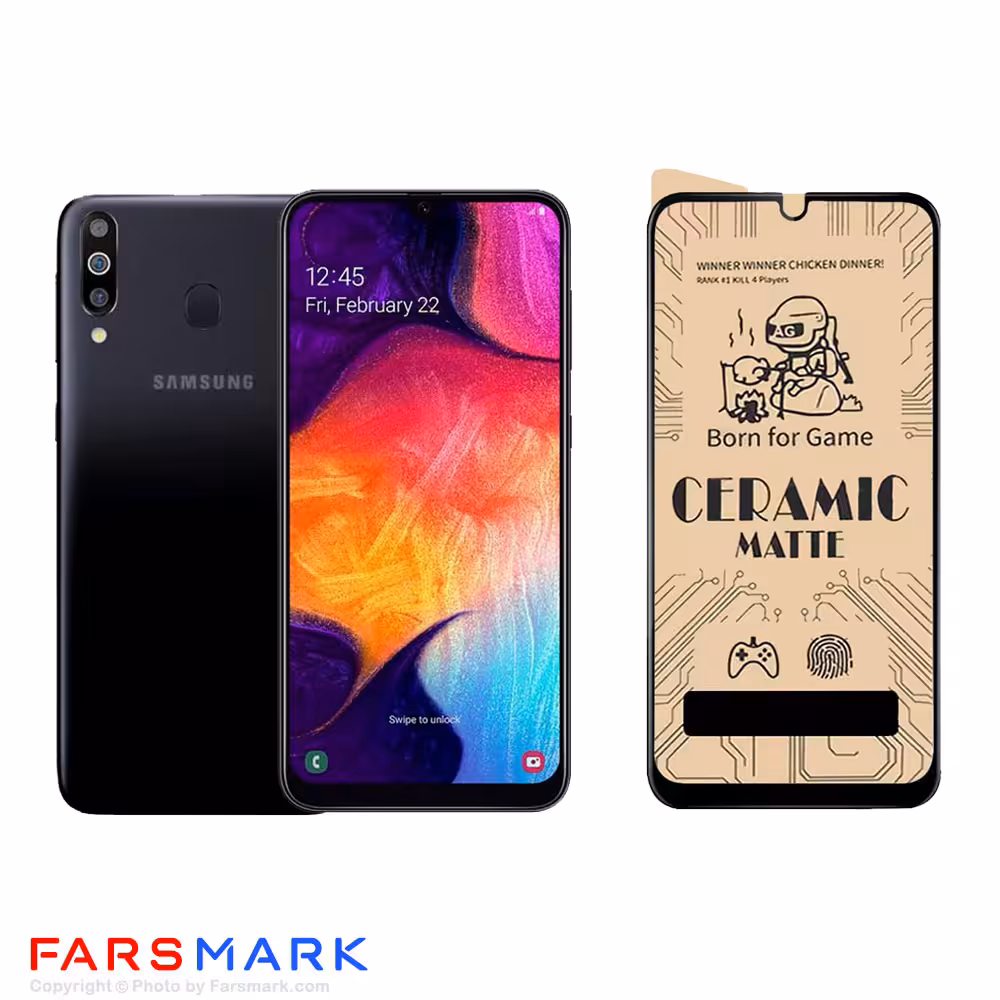 گلس سرامیکی مات گوشی سامسونگ Samsung Galaxy M30